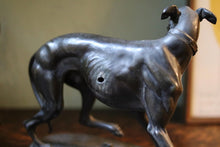 Load image into Gallery viewer, 19th.C Cast Bronze Greyhound Sculpture
