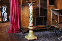 Load image into Gallery viewer, Early 20th Century Villroy &amp; Boch t Nouveau Majolica Jardiniere Stand
