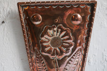 Load image into Gallery viewer, Antique C.1900 Copper Arts &amp; Crafts Wall Candle Sconce
