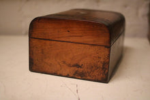 Load image into Gallery viewer, Antique Victorian Walnut Tunbridgeware Wooden Box
