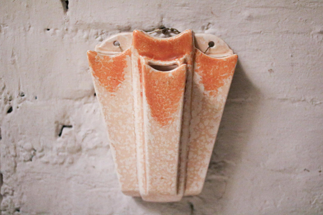 Vintage Ceramic Wall Hanging Vase