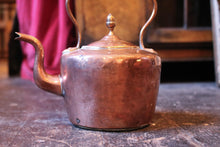 Load image into Gallery viewer, Antique Victorian Copper Teapot / Kettle
