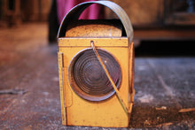 Load image into Gallery viewer, Vintage Yellow Road Workers Signal Lamp / Lantern
