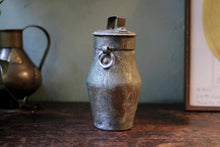 Load image into Gallery viewer, Antique Indian Hammered Copper Milk Container
