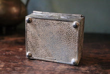 Load image into Gallery viewer, Early 20th.C Japanese White Metal Lidded Box
