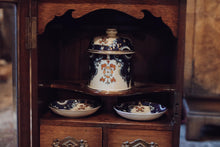 Load image into Gallery viewer, Antique C.1900 Oak Smokers Cabinet
