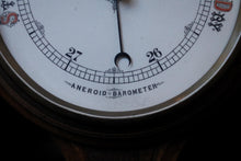 Load image into Gallery viewer, Large Antique Victorian Barometer / Thermometer
