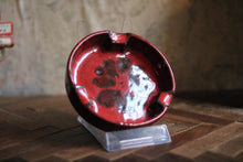 Load image into Gallery viewer, 1970&#39;s West German Red Lava Ashtray
