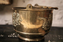 Load image into Gallery viewer, Vintage Heavyweight Chinese Dragon Gilded Brass Planter / Jardiniere
