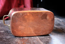 Load image into Gallery viewer, Vintage French Copper and Brass Rectangular Braisière Pan
