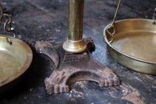 Load image into Gallery viewer, Antique Brass Apothecary Scales
