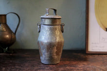 Load image into Gallery viewer, Antique Indian Hammered Copper Milk Container
