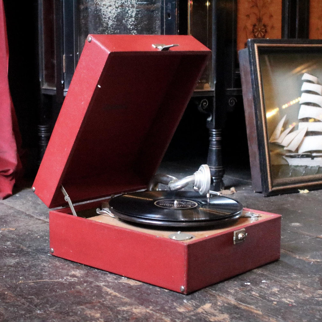 Vintage Working 1930's Decca Gramophone