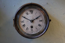 Load image into Gallery viewer, 1940&#39;s Smith Ships Bulkhead Clock - 8 day - Working
