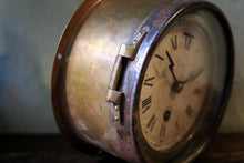 Load image into Gallery viewer, 1940&#39;s Smith Ships Bulkhead Clock - 8 day - Working
