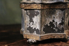 Load image into Gallery viewer, Antique Georgian Lead Tobacco Jar With Eagle Finial
