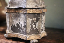 Load image into Gallery viewer, Antique Georgian Lead Tobacco Jar With Eagle Finial
