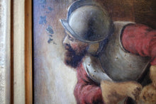 Load image into Gallery viewer, 19th Century Oil Painting in Gilt Frame - English Civil War Soldier
