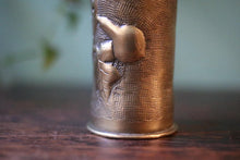 Load image into Gallery viewer, WW1 Trench Art Engraved 37-85 Shell Casing Bud Vase

