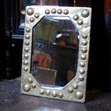 Load image into Gallery viewer, Vintage Mid Century Embossed Moroccan Wall Mirror
