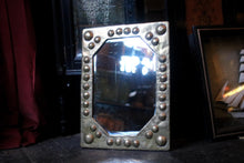 Load image into Gallery viewer, Vintage Mid Century Embossed Moroccan Wall Mirror
