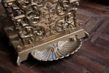 Load image into Gallery viewer, Art Nouveau Brass Letter Rack
