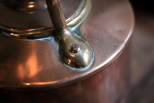 Load image into Gallery viewer, Antique Victorian Copper and Brass Small Kettle
