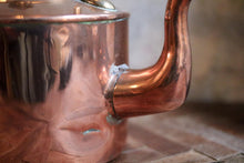 Load image into Gallery viewer, Antique Victorian Copper and Brass Small Kettle
