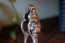 Load image into Gallery viewer, Antique Lions Head Cast Metal Nutcracker
