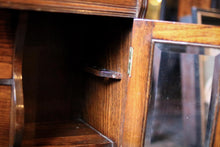 Load image into Gallery viewer, 1920s Vintage Oak Smokers Cabinet
