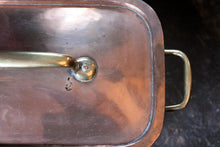 Load image into Gallery viewer, Vintage French Copper and Brass Rectangular Braisière Pan
