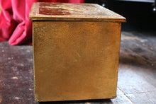 Load image into Gallery viewer, Vintage C.1920  English Embossed Coal Box
