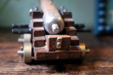 Load image into Gallery viewer, Vintage Miniature Brass Model Cannon
