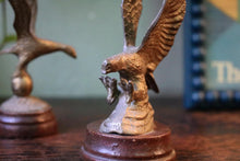 Load image into Gallery viewer, Pair of Vintage Brass Eagle Figurines
