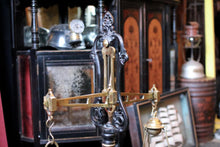 Load image into Gallery viewer, Antique Brass Apothecary Scales
