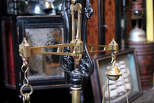 Load image into Gallery viewer, Antique Brass Apothecary Scales
