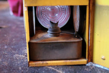 Load image into Gallery viewer, Vintage Yellow Road Workers Signal Lamp / Lantern
