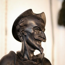 Load image into Gallery viewer, Large Cast Iron Mephistopheles Sculpture - After Jacques-Louis Gautier
