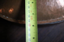 Load image into Gallery viewer, Antique French Hammered Copper and Brass Lidded Pan / Pot
