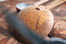 Load image into Gallery viewer, Pair of Rustic French Antique Copper Strainers and Ladle
