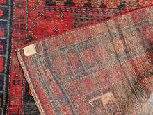 Load image into Gallery viewer, 7&#39;8&quot; x 5&#39;2&quot; Antique Baluch Hand Knotted Rug - Distressed - 233 x 157cm

