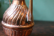 Load image into Gallery viewer, Vintage Middle Eastern Turkish Copper Dallah Coffee Pot
