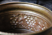 Load image into Gallery viewer, Early 20th.C Arts &amp; Crafts Brass Embossed Plant Pot / Jardiniere
