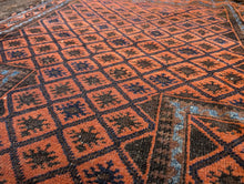 Load image into Gallery viewer, 48&quot; x 35.5&quot; Antique Afghan Baluch Prayer Rug - 122 x 90cm
