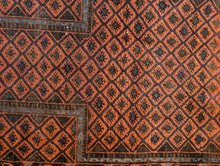 Load image into Gallery viewer, 48&quot; x 35.5&quot; Antique Afghan Baluch Prayer Rug - 122 x 90cm
