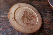 Load image into Gallery viewer, Carved and Inlaid Treen Wooden Bowl
