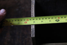 Load image into Gallery viewer, Vintage C.1950 Embossed Brass Magazine Rack
