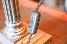 Load image into Gallery viewer, Electric Converted Chrome Column Oil Lamp
