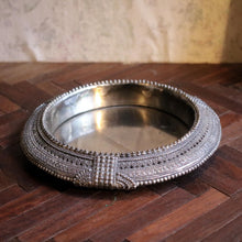 Load image into Gallery viewer, Vintage Indian White Metal Jali Dish
