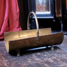 Load image into Gallery viewer, Vantage Mid Century Brass Lok Holder / Bin
